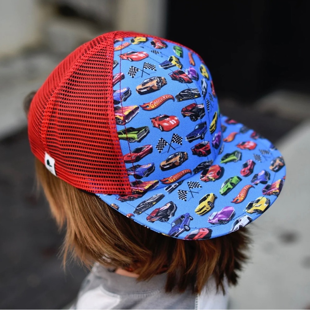 George Hats Hot Wheels trucker hat